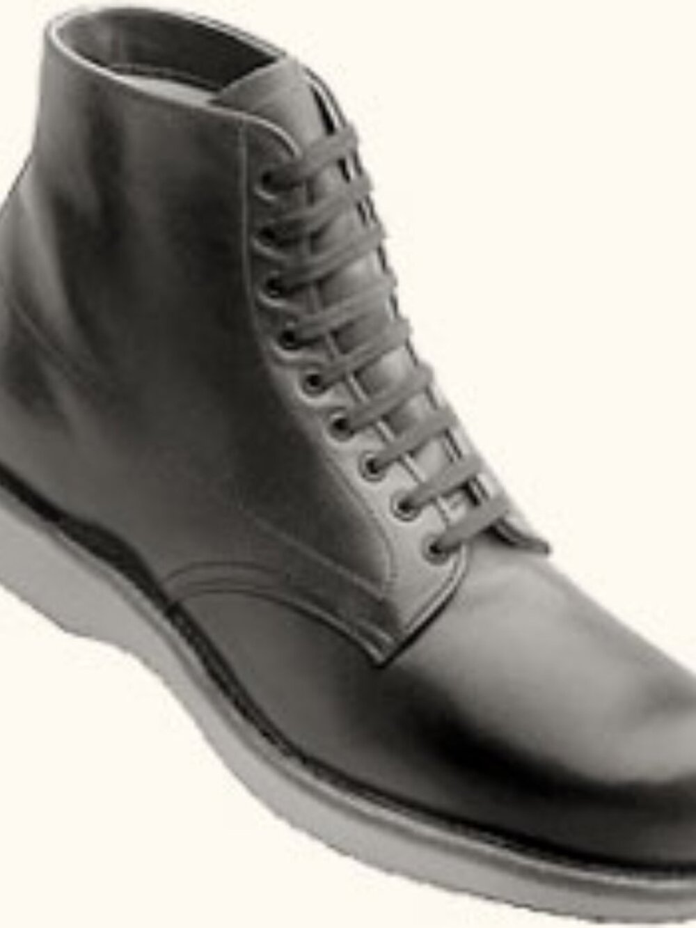 Alden 306 (Brown) Boot Plain Toe Blucher Workboot (CDI) D width